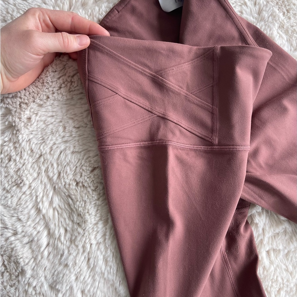 Athleta High-Waisted Mauve Leggings - Picture 6 of 11